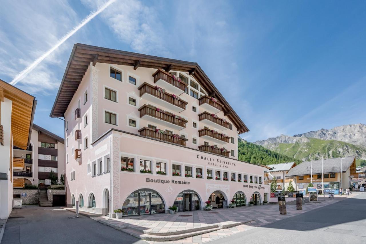 Chalet Silvretta Hotel & Spa Samnaun Ngoại thất bức ảnh