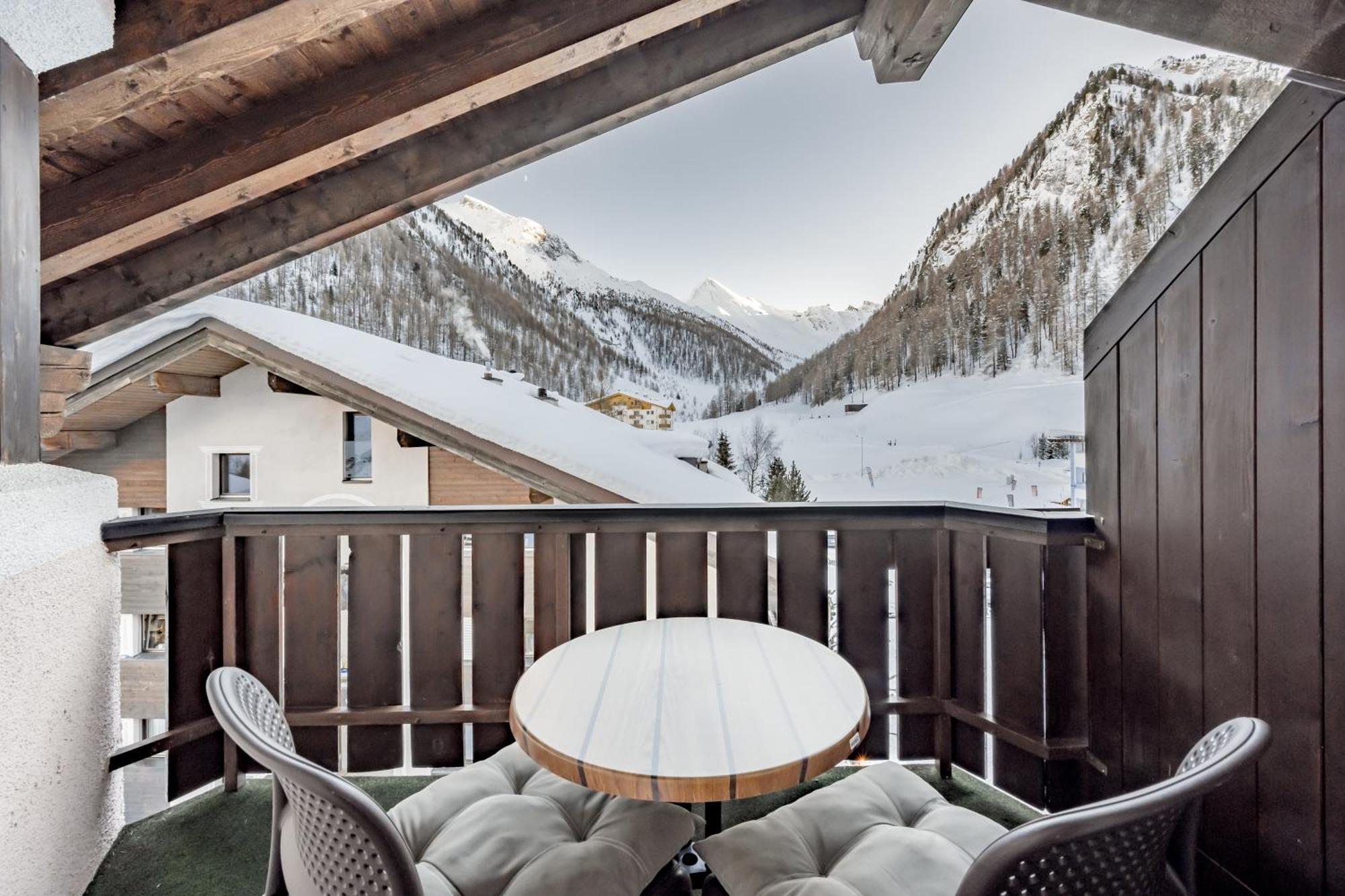 Chalet Silvretta Hotel & Spa Samnaun Ngoại thất bức ảnh