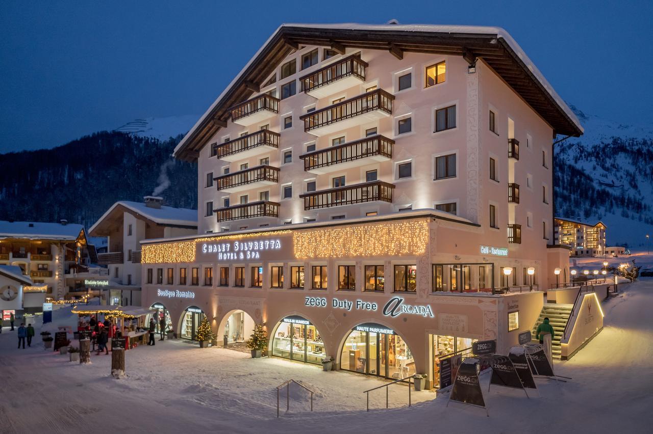 Chalet Silvretta Hotel & Spa Samnaun Ngoại thất bức ảnh