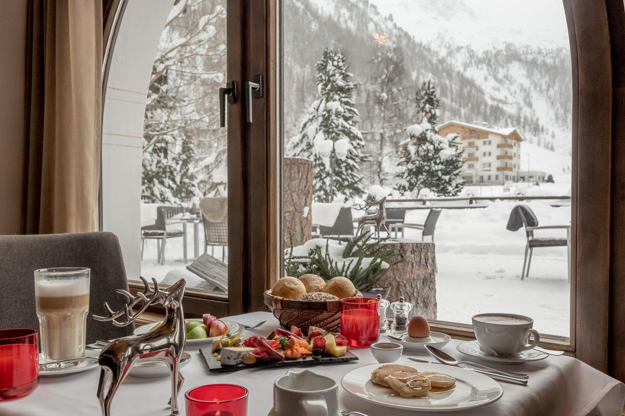 Chalet Silvretta Hotel & Spa Samnaun Ngoại thất bức ảnh